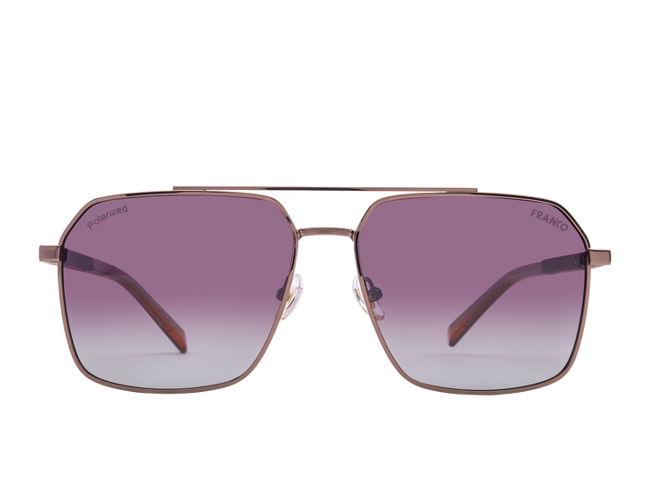 Franco Square Sunglasses - 2124 Brown