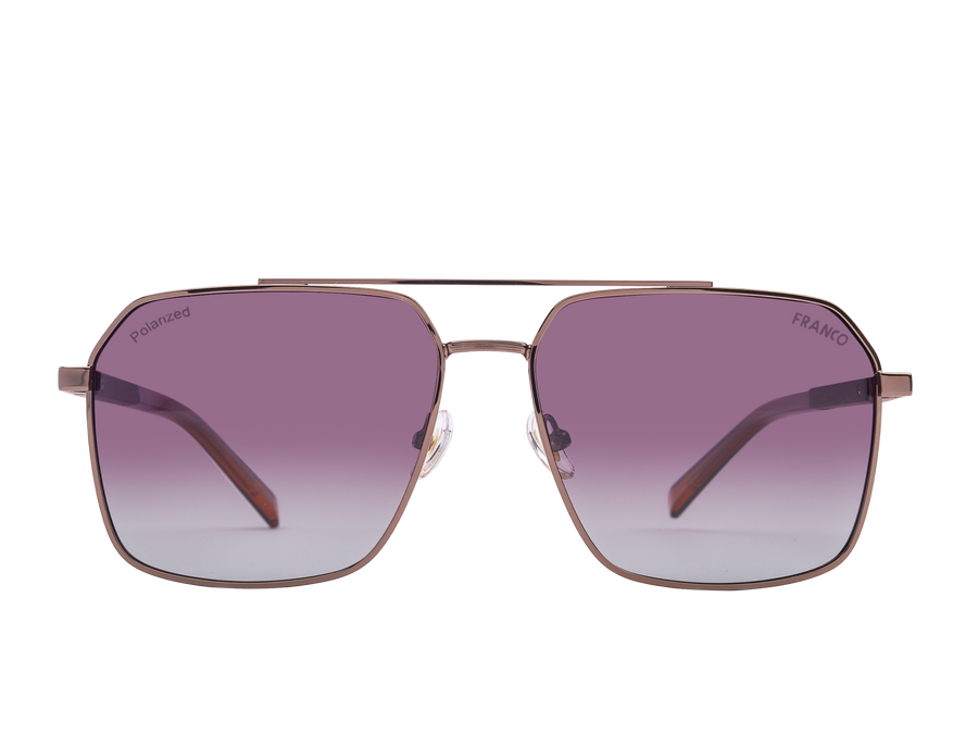 Franco Square Sunglasses - 2124 Brown