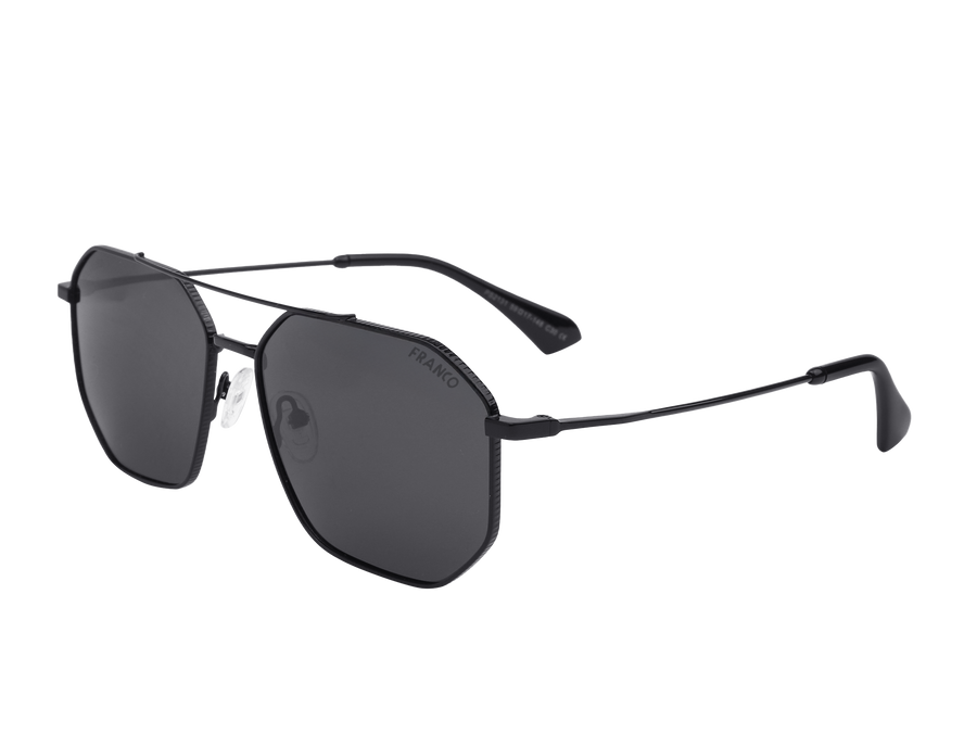 Franco Square Sunglasses - 2131 Black 1