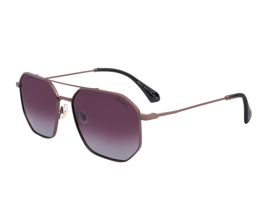 Franco Square Sunglasses - 2131 Brown