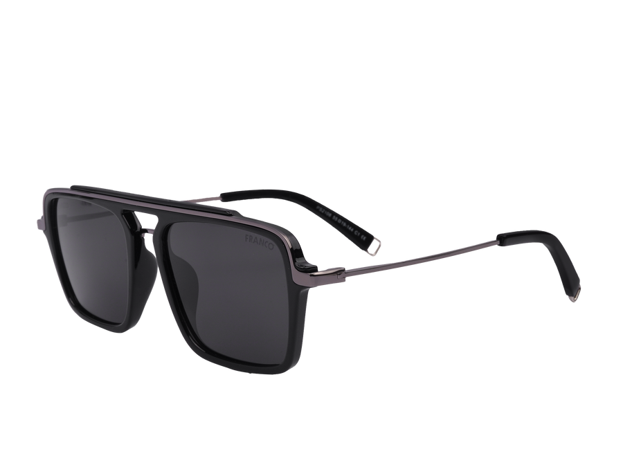 Franco Square Sunglasses - PS2108 Black