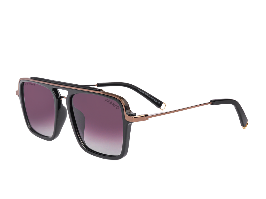 Franco Square Sunglasses - PS2108 Black 1