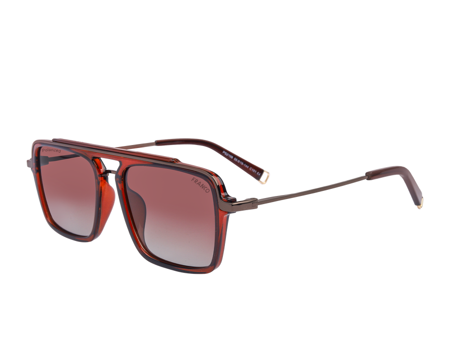 Franco Square Sunglasses - PS2108 Brown