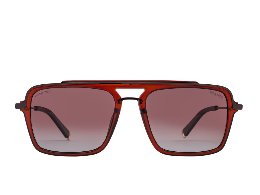 Franco Square Sunglasses - PS2108 Brown