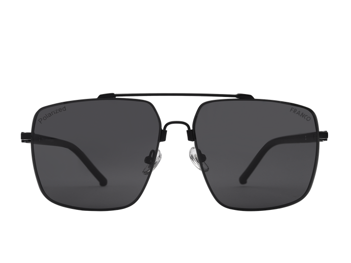 Franco Square Sunglasses - 2121 Matte Black 2