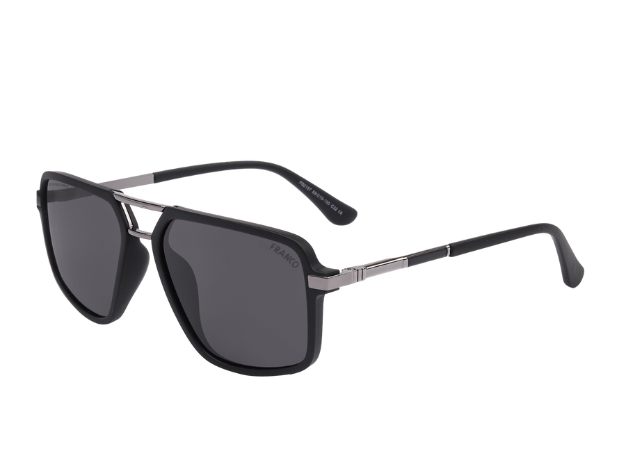 Franco Square Sunglasses - 2157 Silver