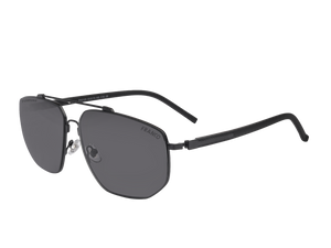 Franco Square Sunglasses - 2120 Black 1