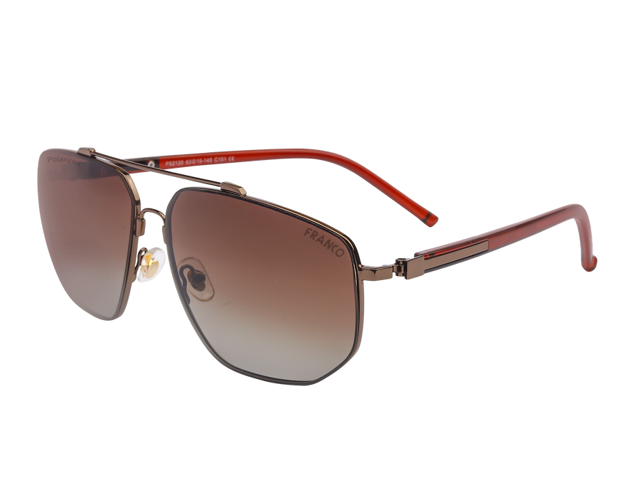 Franco Square Sunglasses - 2120 Brown