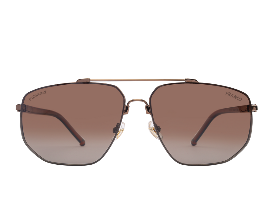 Franco Square Sunglasses - 2120 Brown