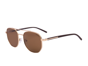 Franco Round Sunglasses - 2141 Gold