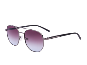 Franco Round Sunglasses - 2141 Silver