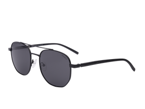 Franco Round Sunglasses - 2141 Black