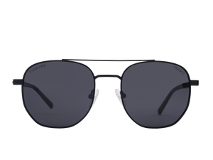 Franco Round Sunglasses - 2141 Black