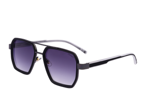 Franco Square Sunglasses - ZTT019 Black