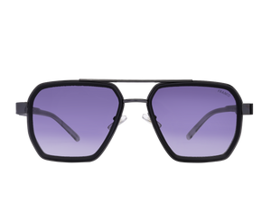 Franco Square Sunglasses - ZTT019 Black