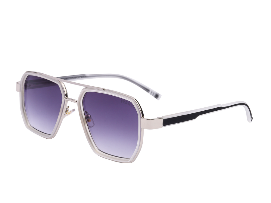 Franco Square Sunglasses - ZTT019 Crystal