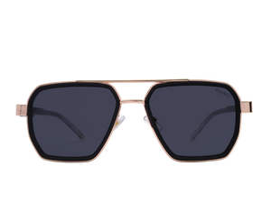 Franco Square Sunglasses - ZTT019 Gold