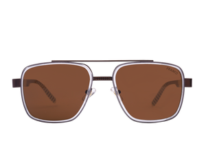 Franco Square Sunglasses - ZTT014 Crystal