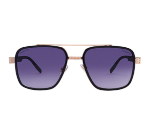 Franco Square Sunglasses - ZTT014 Gold