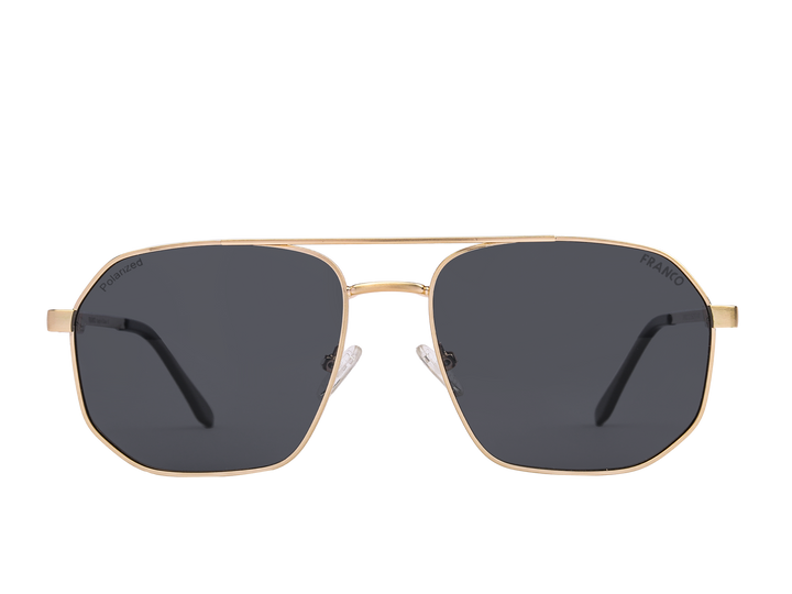 Franco Square Sunglasses - 6622 Gold