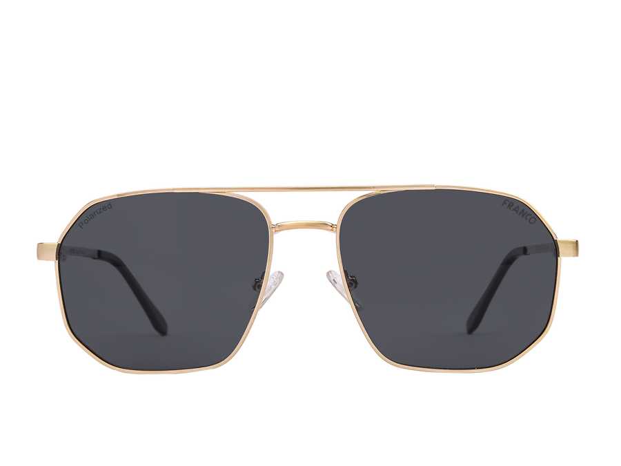 Franco Square Sunglasses - 6622 Gold