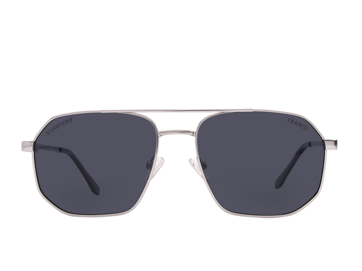 Franco Square Sunglasses - 6622 Silver