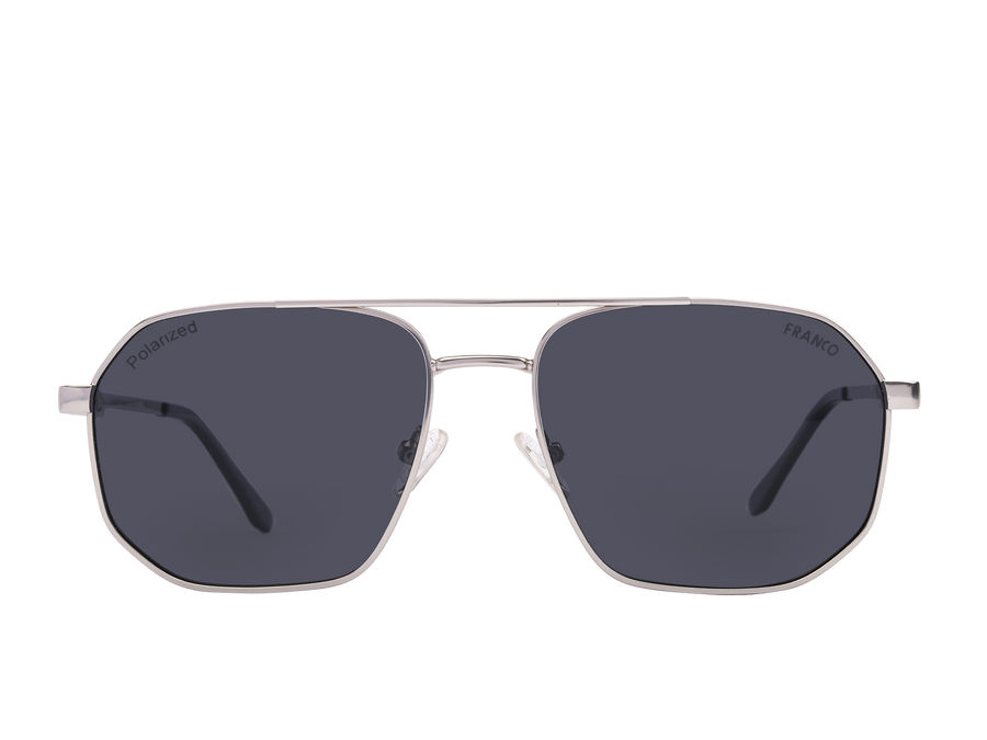 Franco Square Sunglasses - 6622 Silver