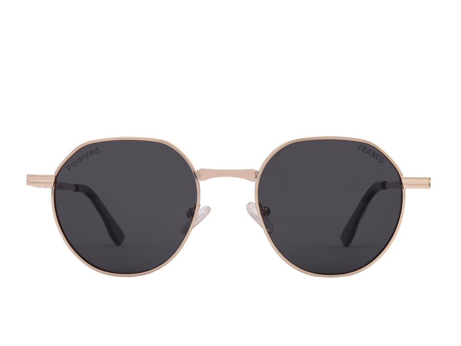 Franco Round Sunglasses - 6639 Gold