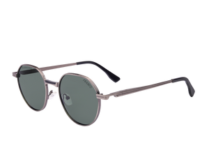 Franco Round Sunglasses - 6639 Silver