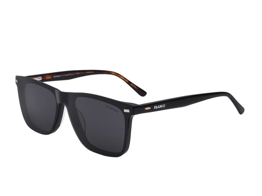 Franco Square Frames - 6542/CS Black