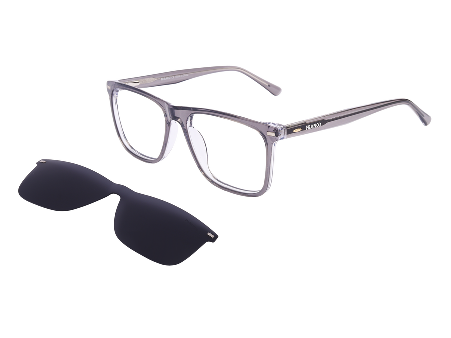 Franco Square Frames - 6542/CS Grey