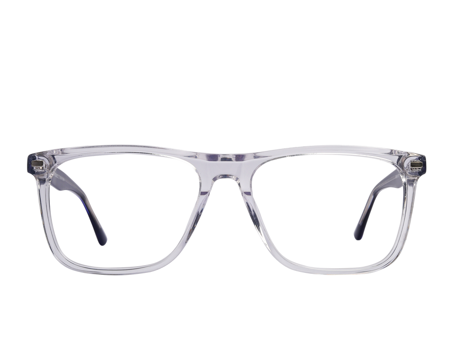 Franco Square Frames - 6542/CS Black Crystal