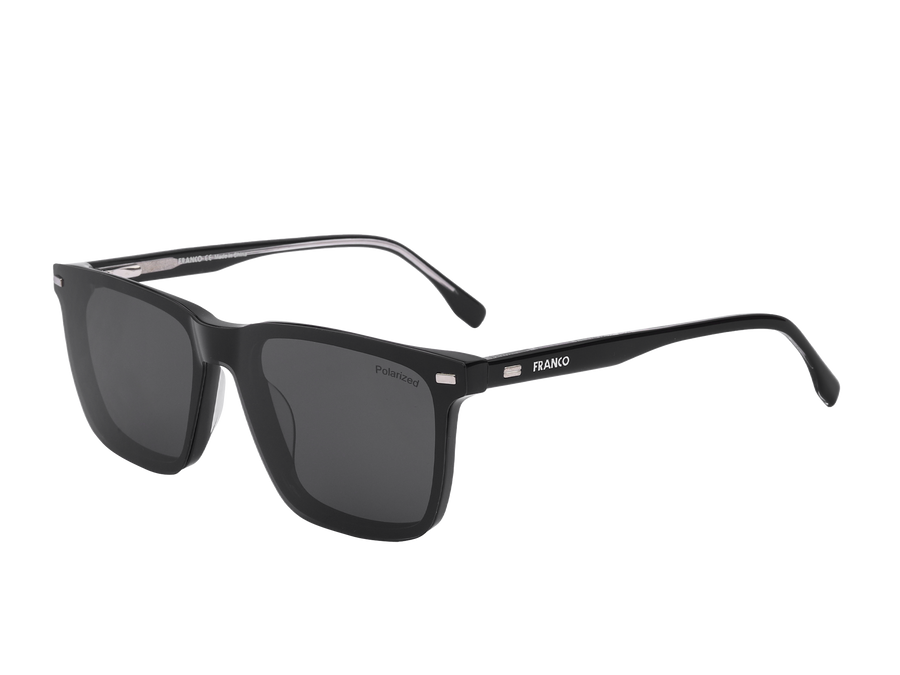 Franco Square Frames - 6554/CS Black