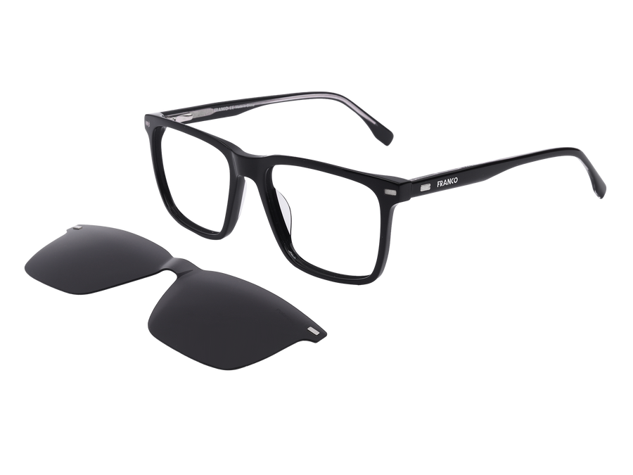 Franco Square Frames - 6554/CS Black