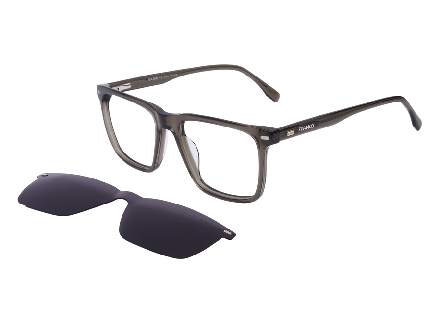 Franco Square Frames - 6554/CS Brown