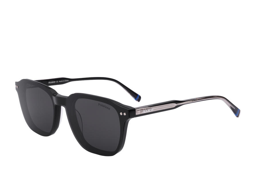 Franco Square Frames - 6546/CS Black