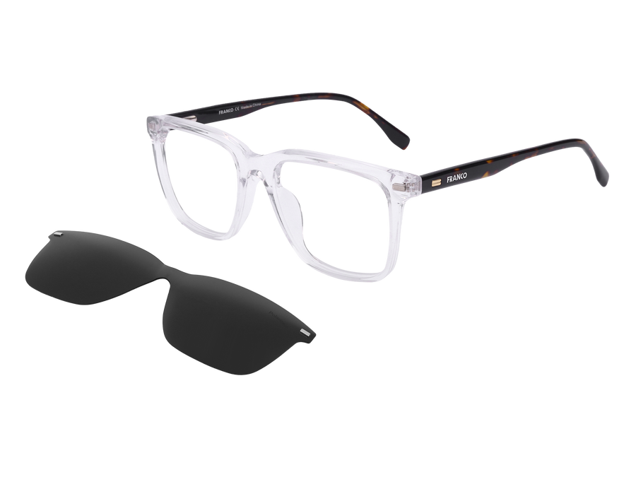 Franco Square Frames - 6553/CS Crystal