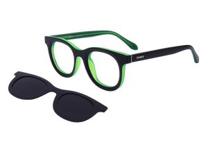 Franco Round Frames - T1935/CS Black Green