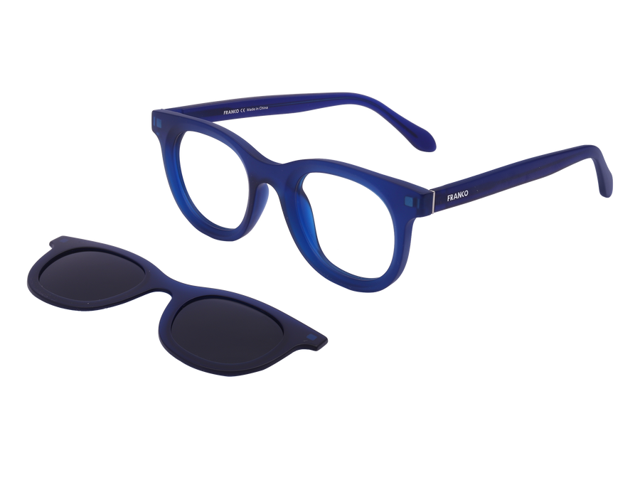 Franco Round Frames - T1935/CS Blue