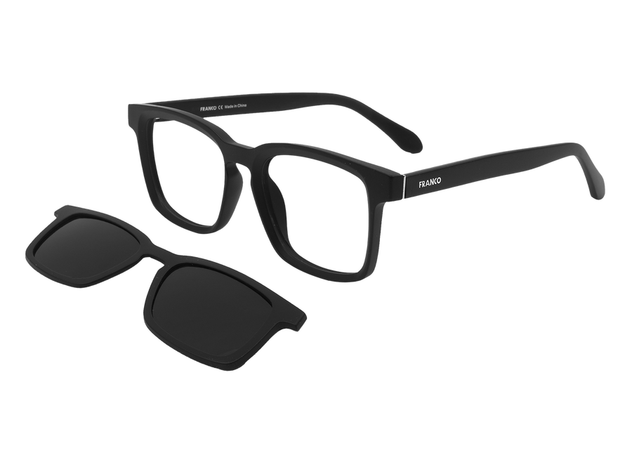 Franco Square Frames - T1934/CS Black