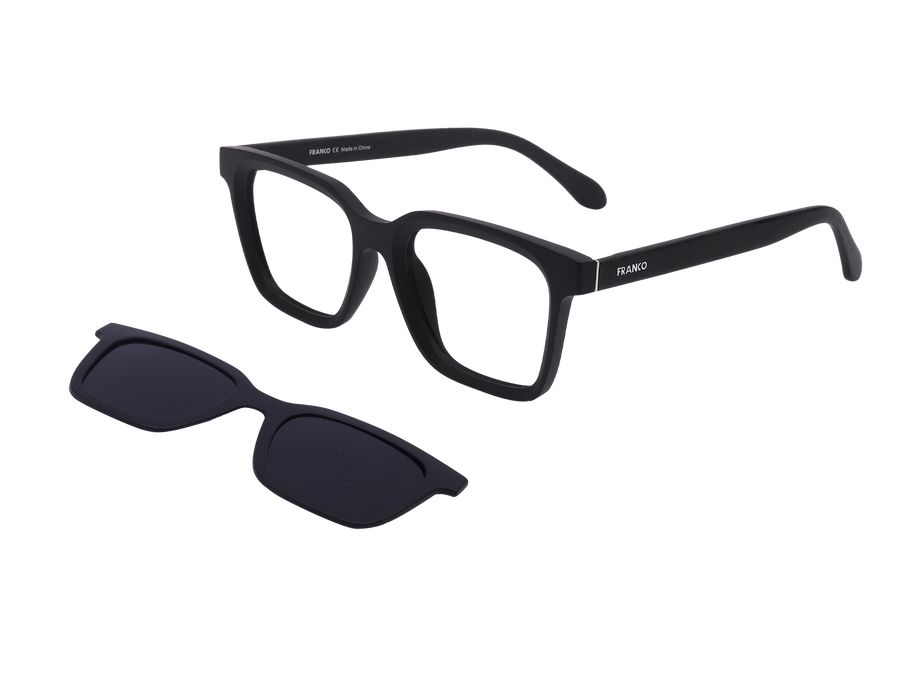 Franco Square Frames - T1933/CS Black