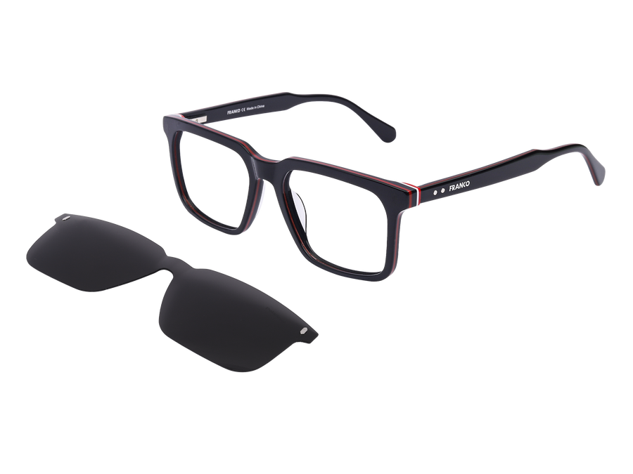 Franco Square Frames - k2033/CS Matte Black