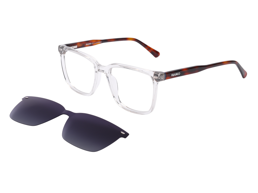 Franco Square Frames - k2032/CS Havana Crystal