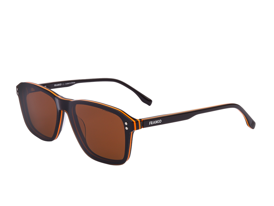 Franco Square Frames - k2036/CS Brown