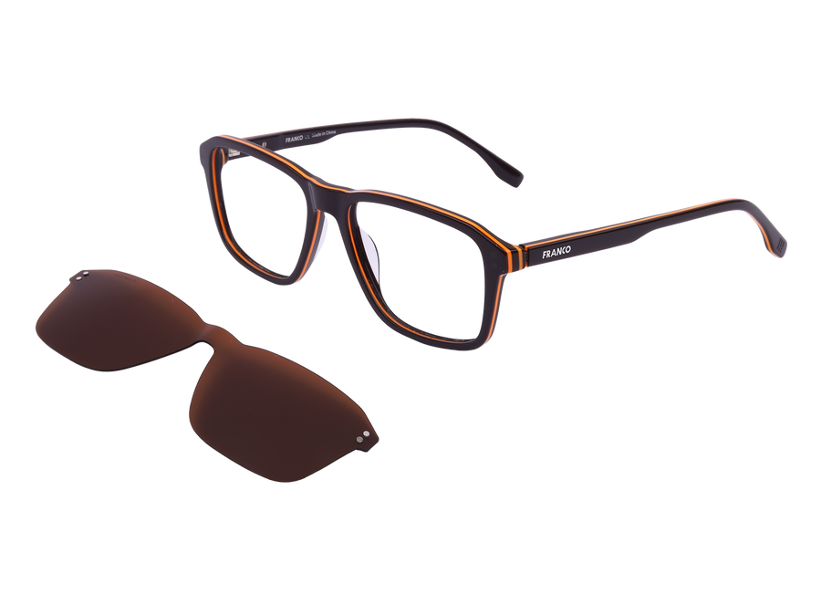 Franco Square Frames - k2036/CS Brown