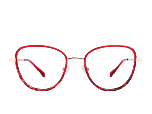 Rosa Valentine Round Frames - H5004/CS Red