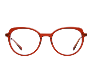 Rosa Valentine Round Frames - K2038/CS Crystal Red