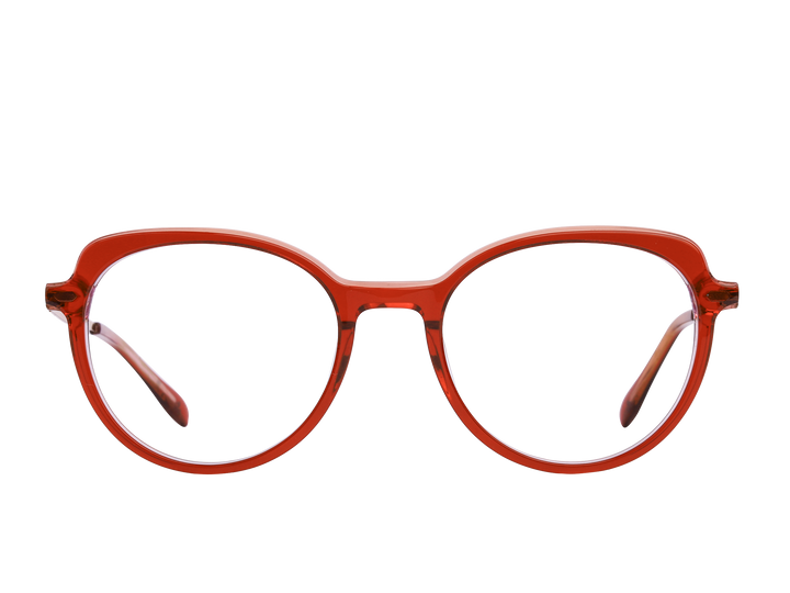 Rosa Valentine Round Frames - K2038/CS Crystal Red