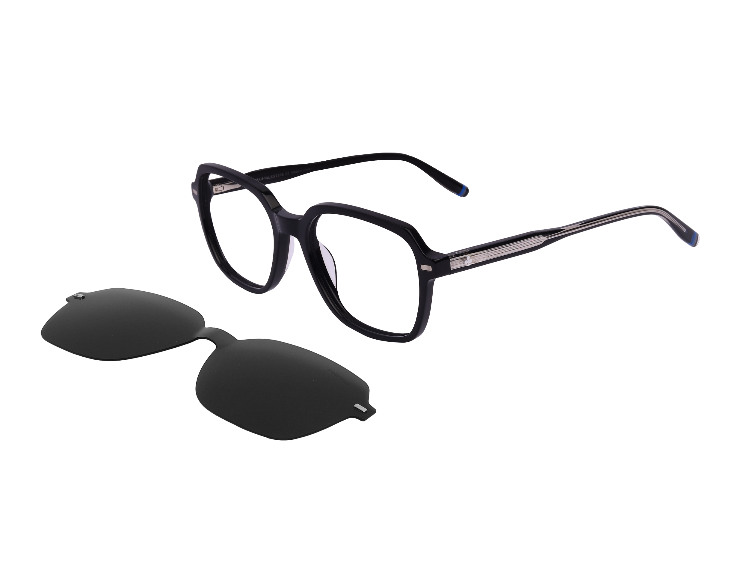 Rosa Valentine Clip On Frames