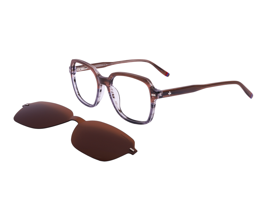 Rosa Valentine Square Frames - 6544/CS Havana